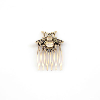Peine de Aleación Estilo Abeja con Pasador Vintage - Image 3