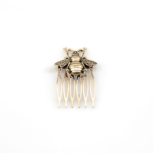 Peine de Aleación Estilo Abeja con Pasador Vintage - Image 3