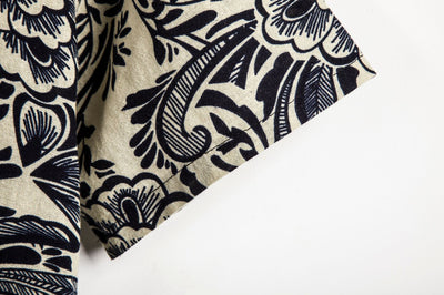 Camisa Floral Manga Corta para Hombre Talla Grande - Image 5