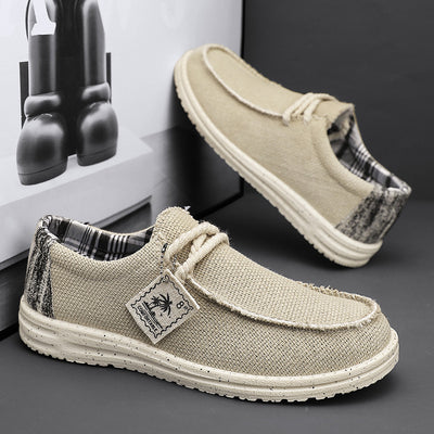 Tenis Casuales de Lona para Hombre - Diseño Versátil