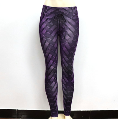 Leggins Deportivos Estampado Iron Weave con Levantamiento de Glúteos - Image 10