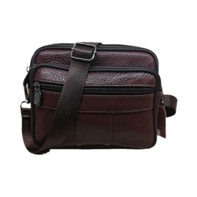 Bolsa Mensajero de Cuero Genuino para Hombre - Piel de Res Premium - Image 10
