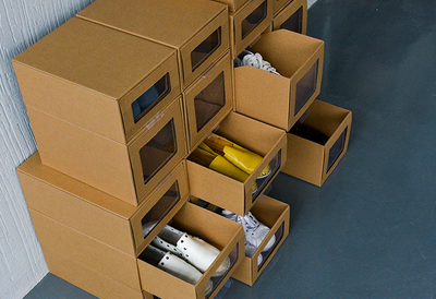 Organizador de Zapatos Transparente con Cajones - Caja de Almacenamiento Apilable - Image 3