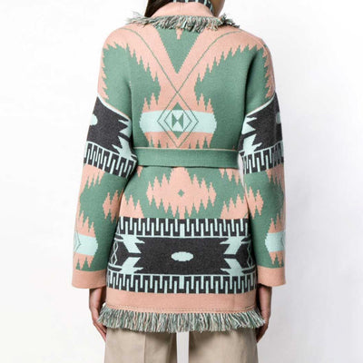 Suéter Bohemio de Cachemira con Flecos - Image 2