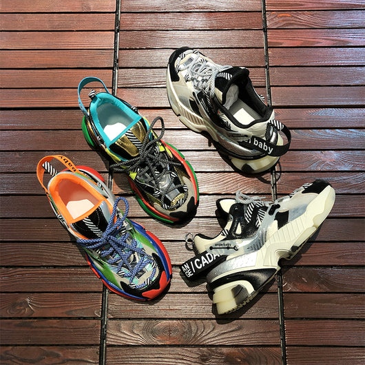 Tenis Plataforma con Bloques de Color - Image 3