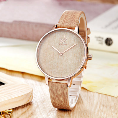 Reloj de Cuarzo para Mujer con Agujas de Madera - Image 20