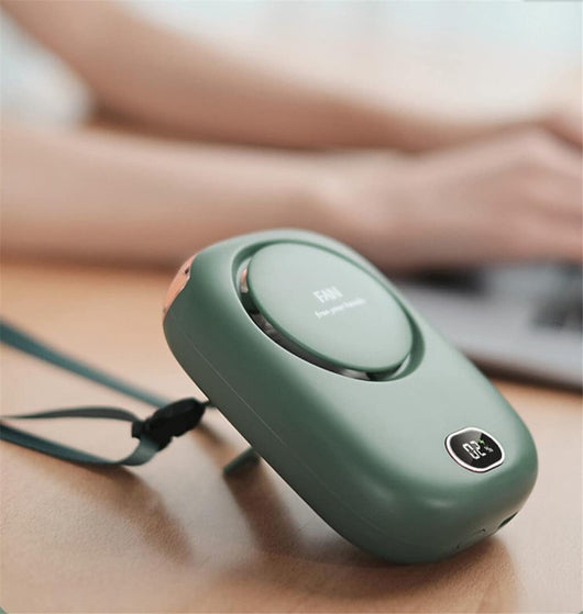 Ventilador Portátil de Cuello con Carga USB - Sin Aspas y Alta Potencia - Image 3