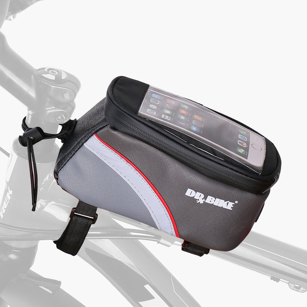 Bolsa Frontal para Tubo Superior - Porta Celular para Bicicleta