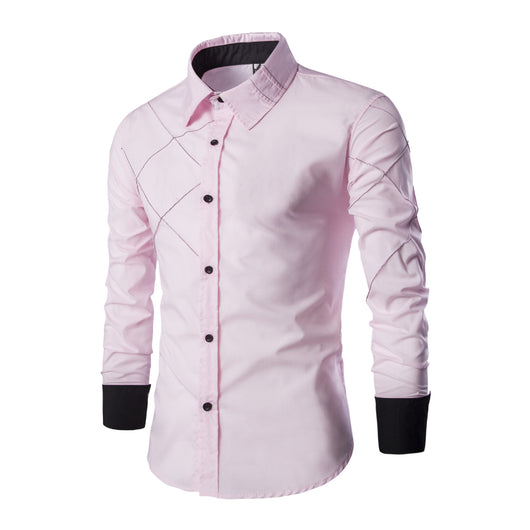 Camisa Casual de Cuadros para Hombre Manga Larga - Image 12