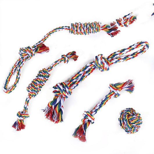 Set de Juguetes de Cuerda Resistente a Mordidas para Perros - Image 5