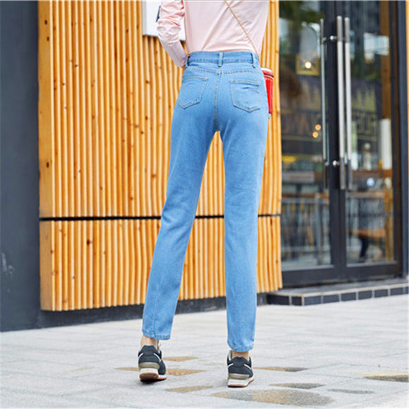Jeans Holgados de Moda Casual