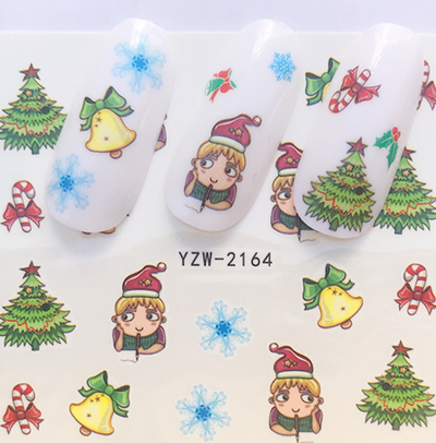 Calcomanías Navideñas para Uñas - Pegatinas de Transferencia Agua Full Cover - Image 15
