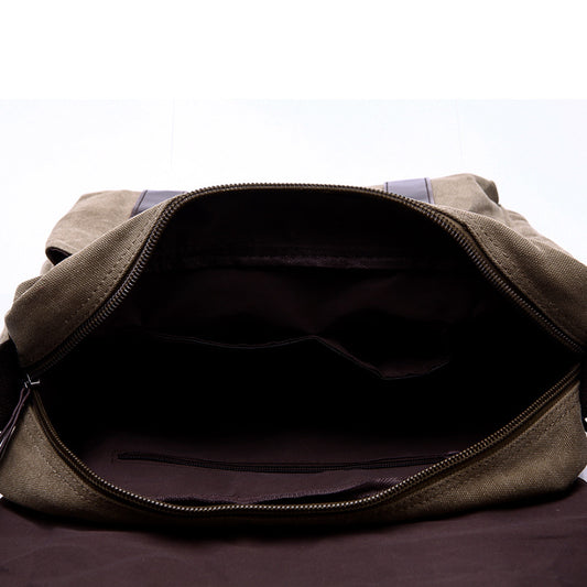 Bolsa de Lona Casual para Hombre - Diseño Minimalista y Versátil - Image 2