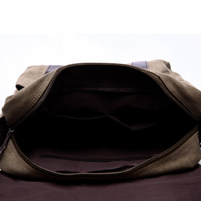 Bolsa de Lona Casual para Hombre - Diseño Minimalista y Versátil - Image 2