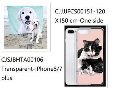 Juego de Manta y Funda de Teléfono Franela Personalizados - Image 11