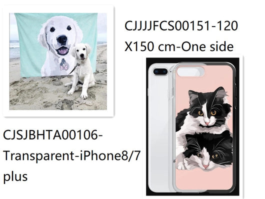 Juego de Manta y Funda de Teléfono Franela Personalizados - Image 11