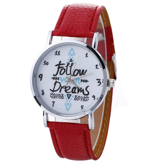 Reloj de Moda Coreano para Mujer con Correa Elegante