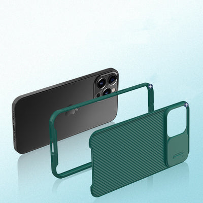 Funda Protectora para Móvil con Espejo Negro y Cubierta Deslizante - Image 3