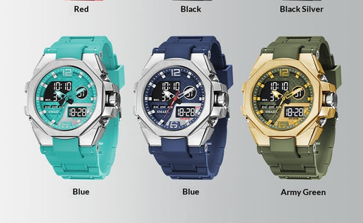 Reloj Táctico Deportivo Dual Display en Aleación Resistente - Image 9