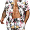 Conjunto de Camisas Estampado Floral Hawaiano para Jóvenes