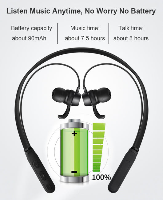 Auriculares Inalámbricos Bluetooth con Magneto - Image 10