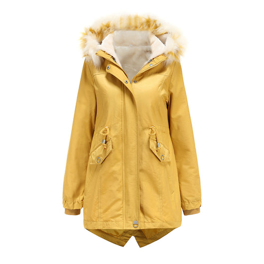 Chaqueta Acolchada de Algodón con Forro Desmontable