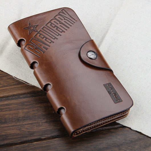Cartera Vintage Trifold con Portadocumentos - Estilo Hunter - Image 17