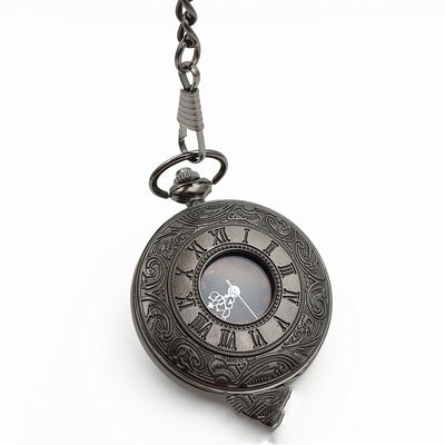 Reloj de Bolsillo Clásico Romano con Doble Carátula - Image 5