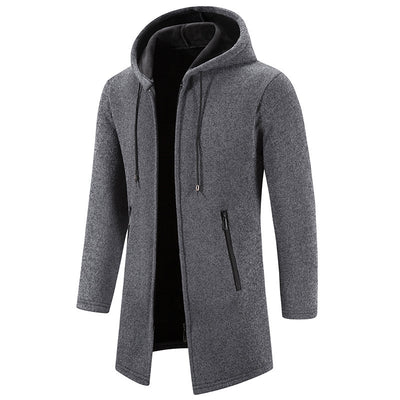 Cardigan Hoodie Casual de Hombre con Cierre de Cremallera - Image 5