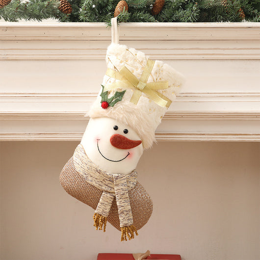 Calcetines Navideños Estilo Nórdico Blanco - Image 5
