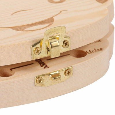 Caja de Madera Organizadora de Dientes para Bebés y Niños - Image 5