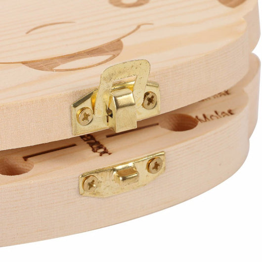 Caja de Madera Organizadora de Dientes para Bebés y Niños - Image 5