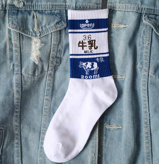 Calcetines Largos Estilo Harajuku con Diseño de Fresa - Moda Coreana Kawaii - Image 7