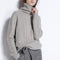 Suéter Suelto de Cuello Alto para Mujer - Pullover Versátil