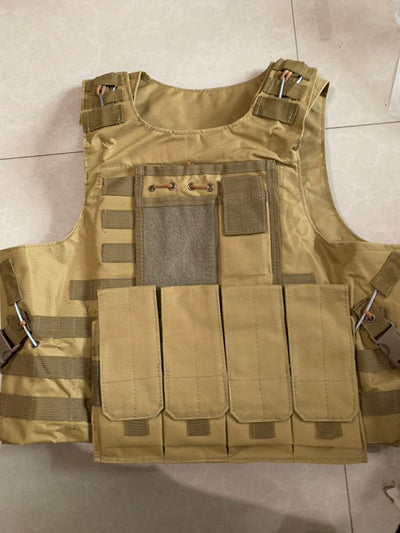 Chaleco Táctico Anfibio Multiusos con Carabineros para Deportes Extremos - Image 14
