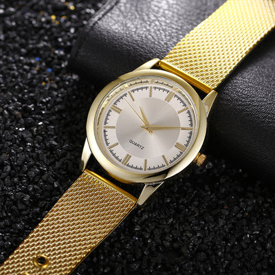 Reloj de Cuarzo con Correa de Malla - Image 6