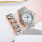 Pulsera Reloj Elegante para Mujer con Diamantes y Diseño Sofisticado