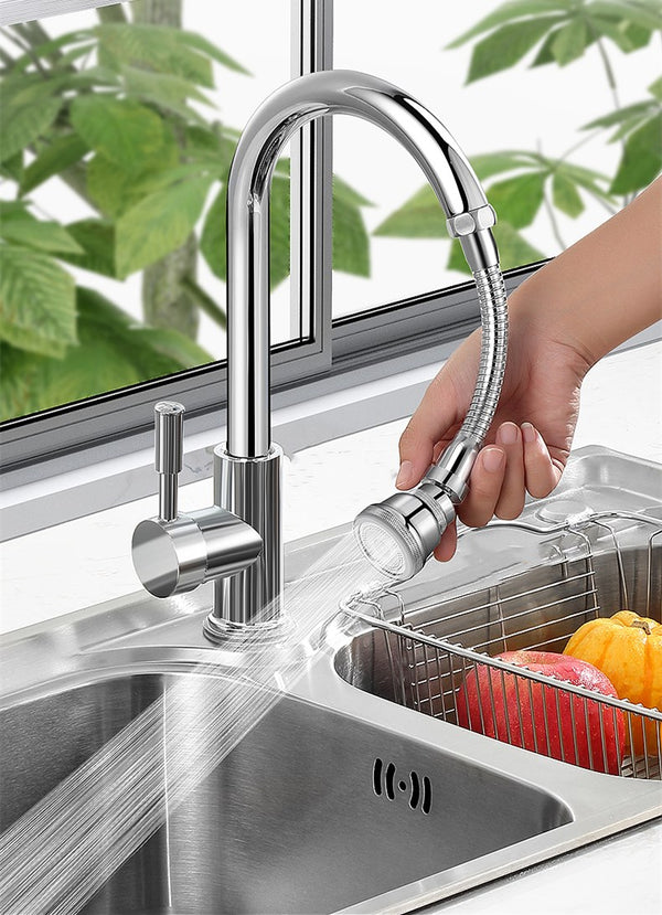 Cabezal Articulado Universal para Grifo de Cocina