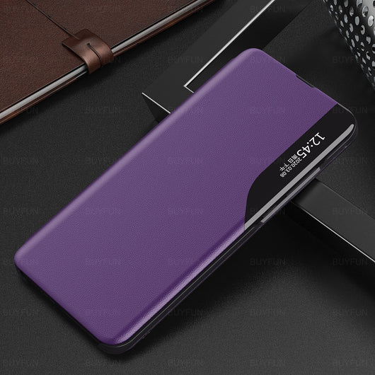 Funda Flip con Ventana Lateral para Móvil - Protección y Acceso Rápido - Image 4