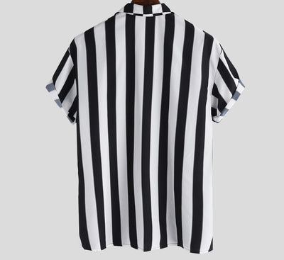 Camisa Casual Rayada para Hombre - Image 5
