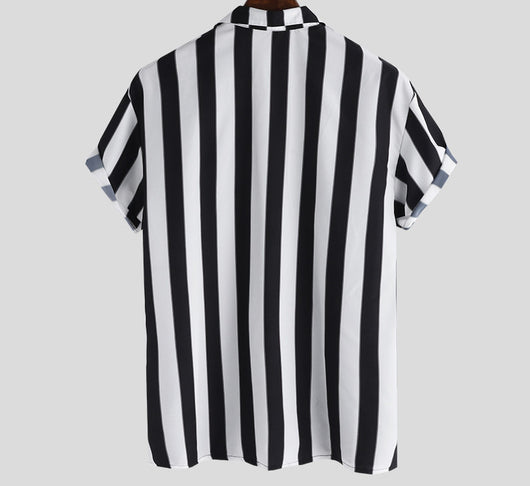 Camisa Casual Rayada para Hombre - Image 5