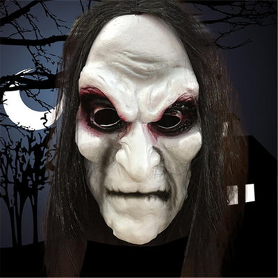 Máscara de Terror con Cabello Largo para Festival de Fantasmas - Image 3