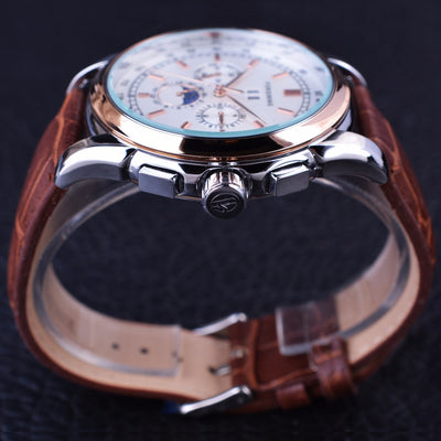 Reloj Mecánico Automático para Hombre con Diseño Esqueletizado - Image 3