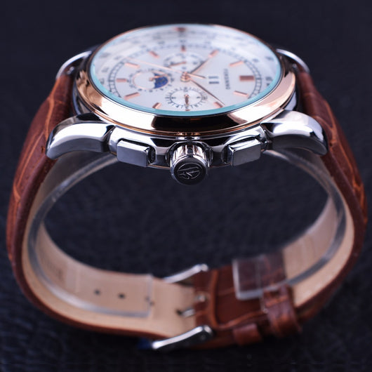 Reloj Mecánico Automático para Hombre con Diseño Esqueletizado - Image 3