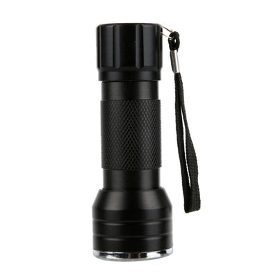 Linterna UV Ultravioleta 21 LED Aluminio - Detector de Seguridad Multifunción - Image 2