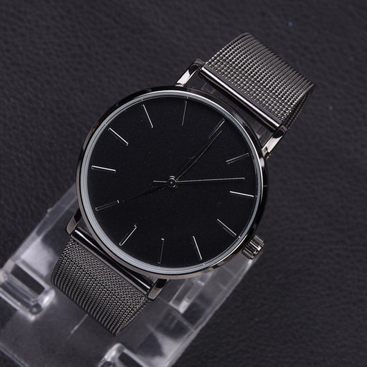 Reloj de Cuarzo con Pulsera de Acero Inoxidable - Image 2