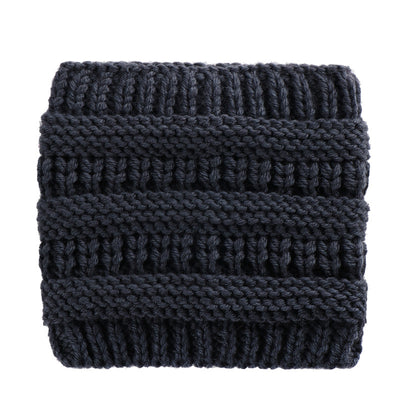 Gorro Tejido con Abertura para Coleta - Beanie Cálido para Invierno - Image 6