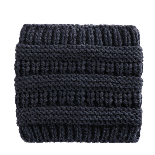 Gorro Tejido con Abertura para Coleta - Beanie Cálido para Invierno - Image 6
