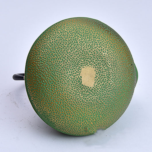 Olla de Hierro Colado Dorada Verde Libélula - Image 3