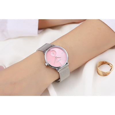 Reloj de Pulsera Mujer Minimalista - Malla Acero Inoxidable, Ultradelgado y Resistente al Agua - Image 5